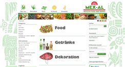 Desktop Screenshot of mex-al.de